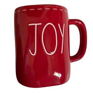 Rae Dunn Holiday Collection Ceramic Mug-Red-#213-GUC